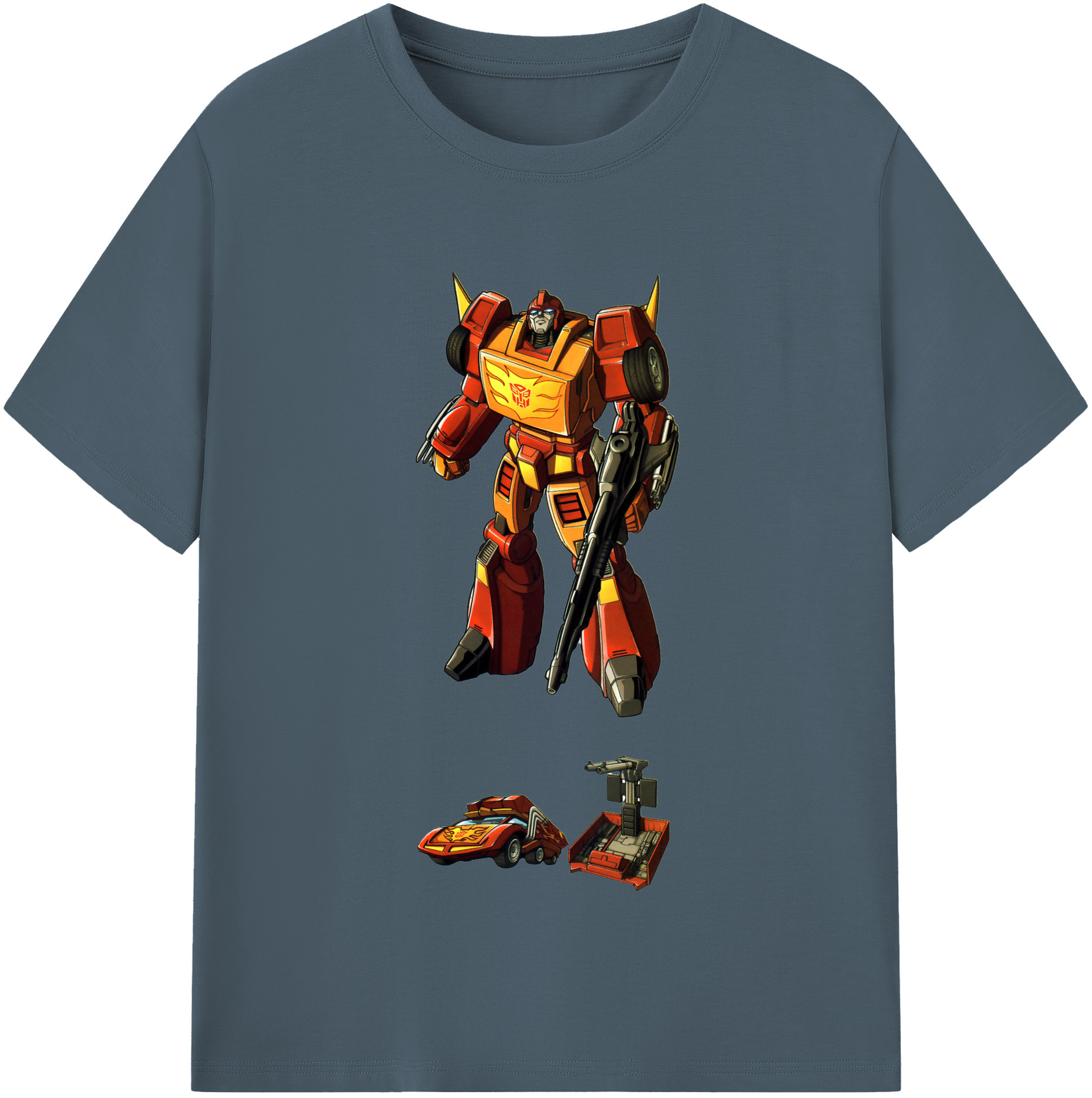 （画像用）  綿100％半袖Tシャツ（フロントプリント）